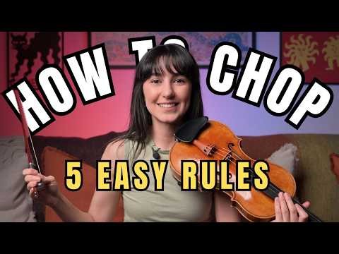Master the Violin Chop in 5 Minutes (5 Easy Rules)