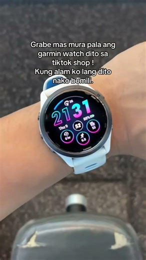 In your running era? Try this Garmin Forerunner 55 smartwatch. Perfect for active people like you! 😉