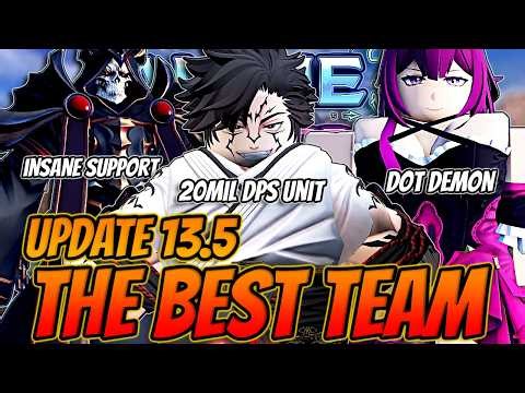 The *MOST* Insanely Broken Team In Anime Vanguards Update 13.5!