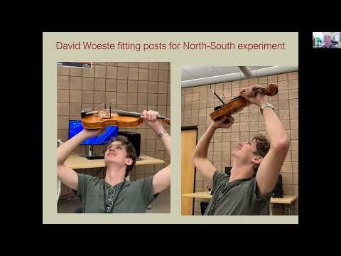 Soundpost adjustment effect on violin radiativity & admittance, Joseph Curtin/Luca Jost Nov 7, 2025