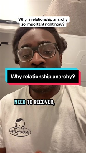 Relationship anarchy is more than being polyamorous. It’s not about being without rules-… that’s relationship chaos 😂 #transformativejustice #relationshipanarchy #communicationskills #polyamory #shadowwork