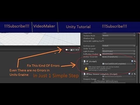 How to fix this kind of C# Script Errors in Unity (Any Version)