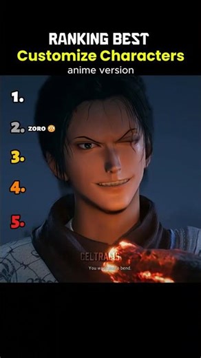 Best Customize Characters in WWM Part 4 #wherewindsmeet #ranking #jjk #onepiece #gamecustomization