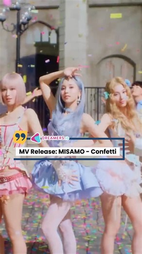 Dreamers.id | Dreamers Radio | MISAMO merilis lagu pra-rilis ‘Confetti’, title track dari album penuh Jepang pertama mereka ‘PLAY’ yang akan dirilis pada 4 Februari 2026.... | Instagram