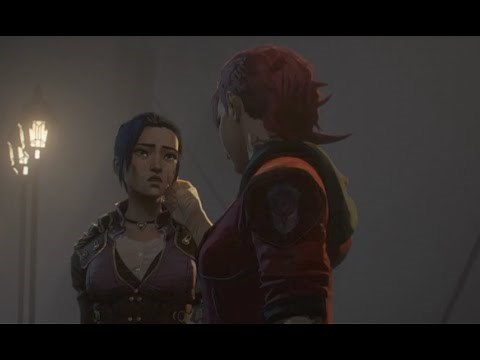 Vi x Caitlyn Arcane touches