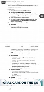 2/9Guidelines on carrying the research processa) What is res... | Filo