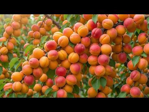 HOW Giant Japanese Apricot Fruit Are Grown in Japan | From Planting to Harvest
