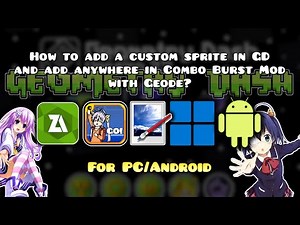 How to add Custom Sprite anywhere in Geometry Dash Geode 2.207 (PC/Android)