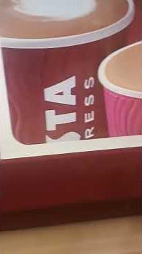 how to use a Costa express vendor and making a drink