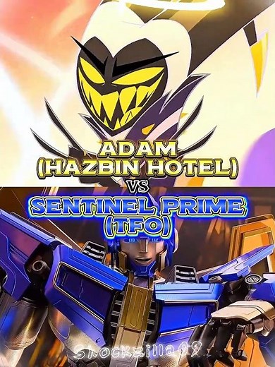 Sentinel Prime (TFO) vs Adam (Hazbin Hotel) |#transformersone #hazbinhotel #shorts #1v1edit
