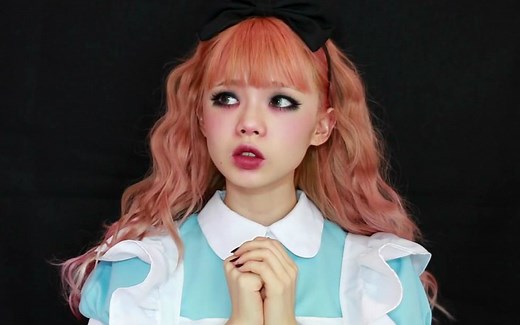 【princessmei】爱丽丝童话妆容教程♥