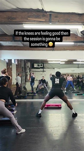 When my knees this good...the session will be fun #Workout #CardioWorkout #HomeWorkout #StepAerobics