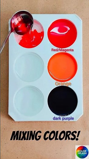 COLOR SPLASH TIME! 🌈 WATCH THESE VIBRANT PAINTS COME ALIVE. #ART #DIY #ART #ASMR #SHORTS #CREATIVE