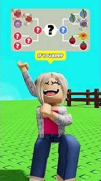 🌟 KAREN X BACON IN RANKING GROW A GARDEN FRUITS CHALLENGE! 🏓 #shorts