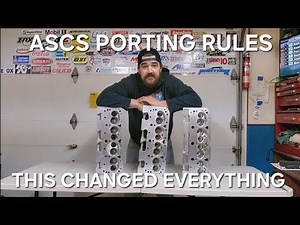 ASCS 360 Head Rules Explained + Fixing a Siezed Kinsler Barrel Valve. 🏁