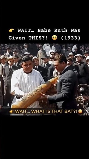 👉WAIT… What DID They Give Babe Ruth?!😳🧢