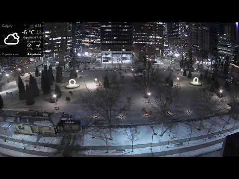 Live Cam, Central Memorial Park, Calgary, Alberta