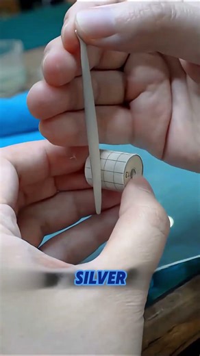 The moment clay turns to silver
