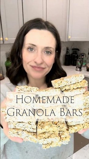 Healthy Homemade Granola Bars (Better Than Store Bought!)