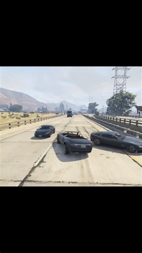 Fun car crash in GTA 5 #gaming #shorts #gta5 #funny #gtaonline #crash