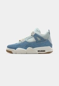 Jordan AIR JORDAN 4 RETRO - Sneakers alte - sail/light brown/worn blue/metallic gold/avorio - Zalando.it