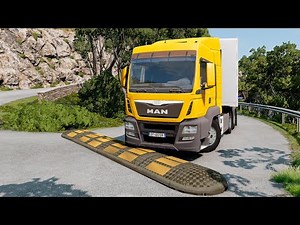 Trucks vs Speed Bumps – BeamNG.Drive (Long Video SPECIAL)