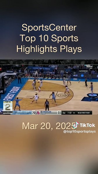 SportsCenter Top 10 Sports Highlights Plays Mar 20, 2025 #ESPN #Top10 #sports #sport #americansports #SCTop10 #TSNTop10 #sportscenter #sportscentre #moments #highlights #highlight #sportshighlights #thursday #fyp