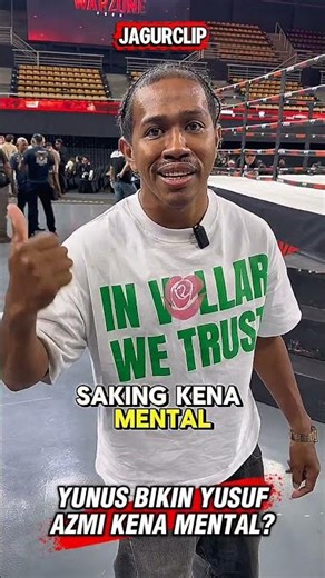 YUNUS BIKIN YUSUF AZMI KENA MENTAL? #combatsports #wwc #warzone #shorts