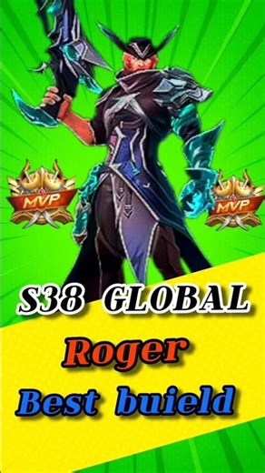 ROGER TUTORIAL 💥💥! Melt tanks fast #MLBB #Roger #ProBuild #mobilelegends #mlbbshorts