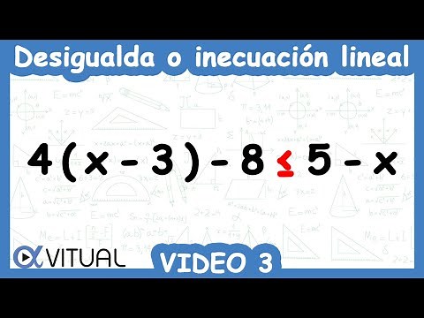 ⏩Desigualdades o Inecuaciones Lineales | Video 3 de 10