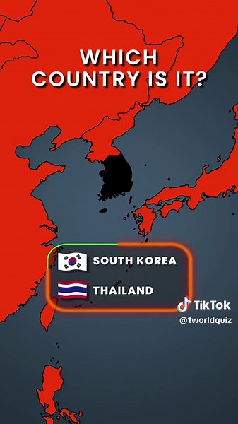 which one is it? #quiz #map #asia TikTok
