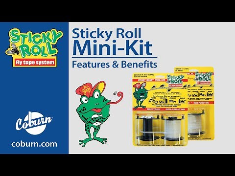 Mr. Sticky - Sticky Roll Fly Tape 81' Mini-Kit