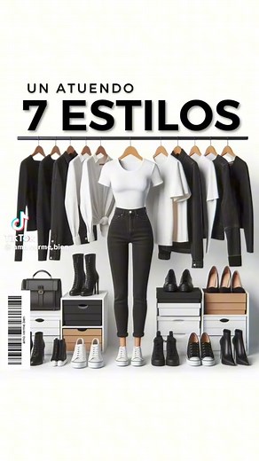🖤🤍Mira como una blusa blanca y un pantalón negro puedes transformarlos en diferentes OUTFIT✨ #ACOLLECTION #estilosuniversales #outfitsfavoritos #negroyblanco #pantalonnegro #imagenyestilo | A Collection