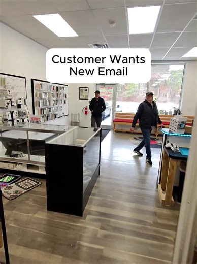 🚨Customer Wants New Email!! 📧 Are you having a tech problem? We accept mail ins! We have a Mail-In Link that’s in our bio and we’ll bring your device back to life! 🩺💊 #phonerepair #phone #tech #phonecase #repair #