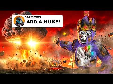 I Made A Map Using ONLY YOUR COMMENTS In Gorilla Tag!