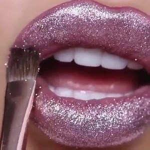 8.4K views · 112 reactions | Glitter lips.  PrincessHairGrowth.com | Hair Styles & Makeup | Facebook