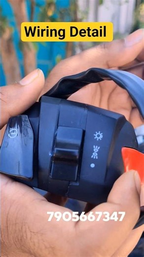 Raider 125 ke liye perfect kill switch mod - wire cutting se bachao #apacheswitch #diy #shorts