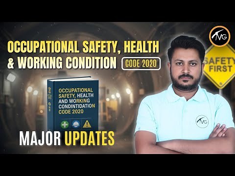 Occupational Safety, Health & Working Condition Code 2020 | Major Updates Explained by Devendra sir