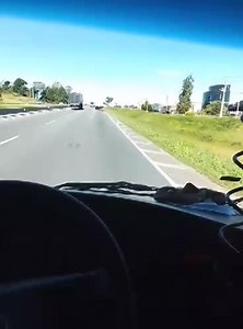 Trucker Films An Instant Death Of Careless Motorcyclist