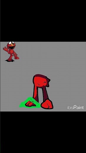 FNF Tantrum Elmo Fan art! @fnfbrokenstringsofficialyt1039