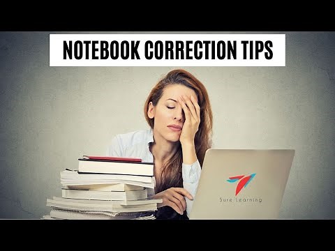 Teaching Technique - 39 - Notebook Correction Tips