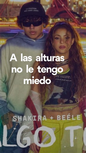 Shakira, ALGO TÚ (Letra - Coro/Lyrics)