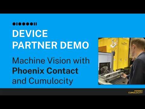 Machine Vision Demo: Sorting Candy Bars the Industrial Way (Phoenix Contact and Cumulocity)