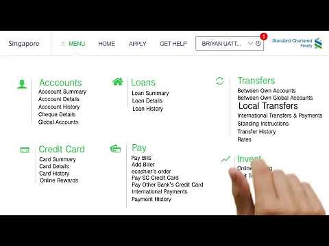 SG Online Banking - Add payee