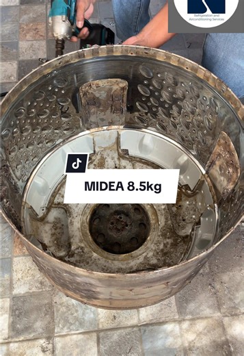 Midea 8.5 kg Automatic Washing Machine Deep Cleaning