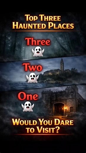 💀Top Three Scariest Places on Earth😧 !