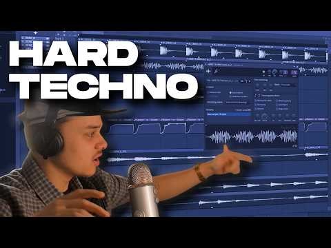 How to make HARD TECHNO (FREE FLP)