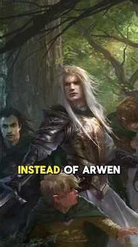 They Cut the Coolest Elf Ever! #tolkien #shorts