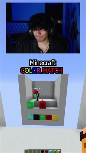 Minecraft Color Match #colourmatch #gaiming #fyp #4u #minecraft #colormatch #foryou