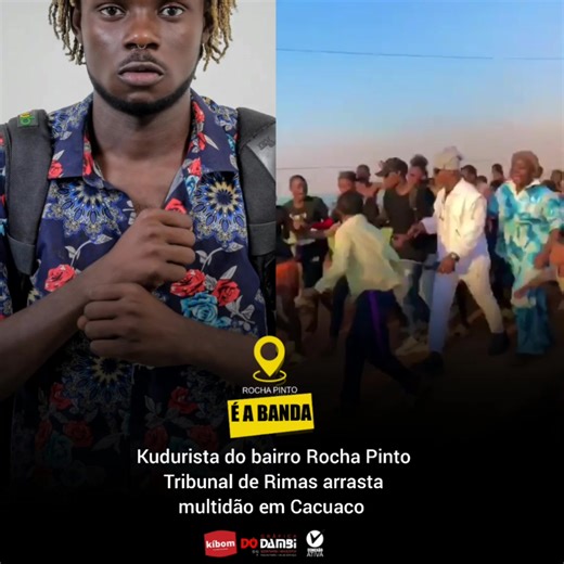 Kudurista do bairro Rocha Pinto Tribunal de Rimas arrasta multidão em Cacuaco 🎤🔥 | Rocha Pinto é a Banda